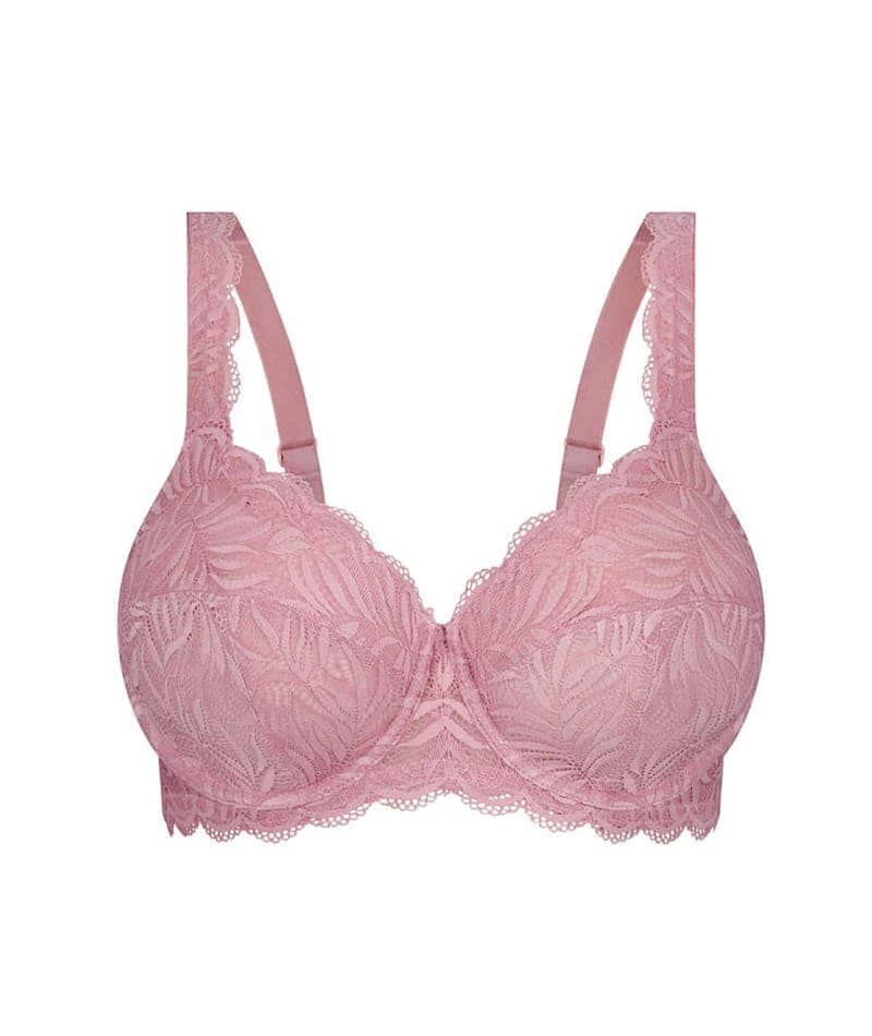 Triumph Essential Lace Balconette Bra - Sunrose Pink - Image 6