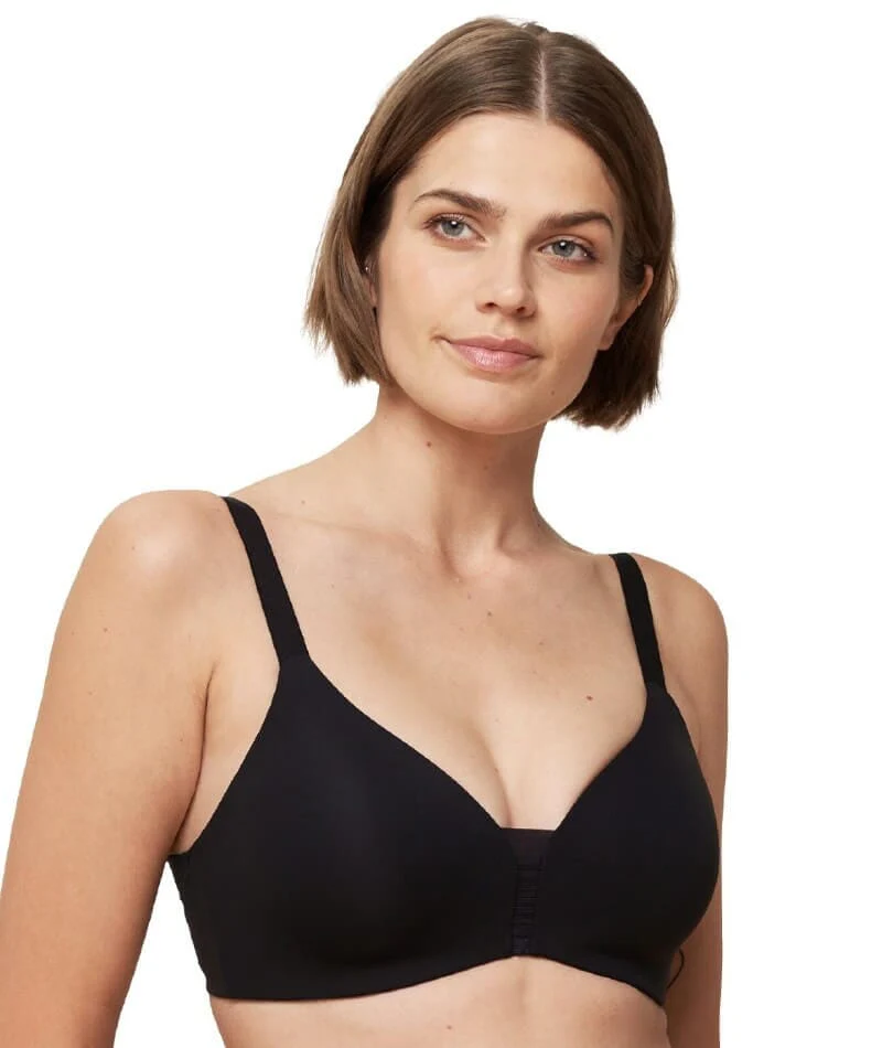 Triumph Flex Smart Padded Wire-free Bra - Black - Image 2
