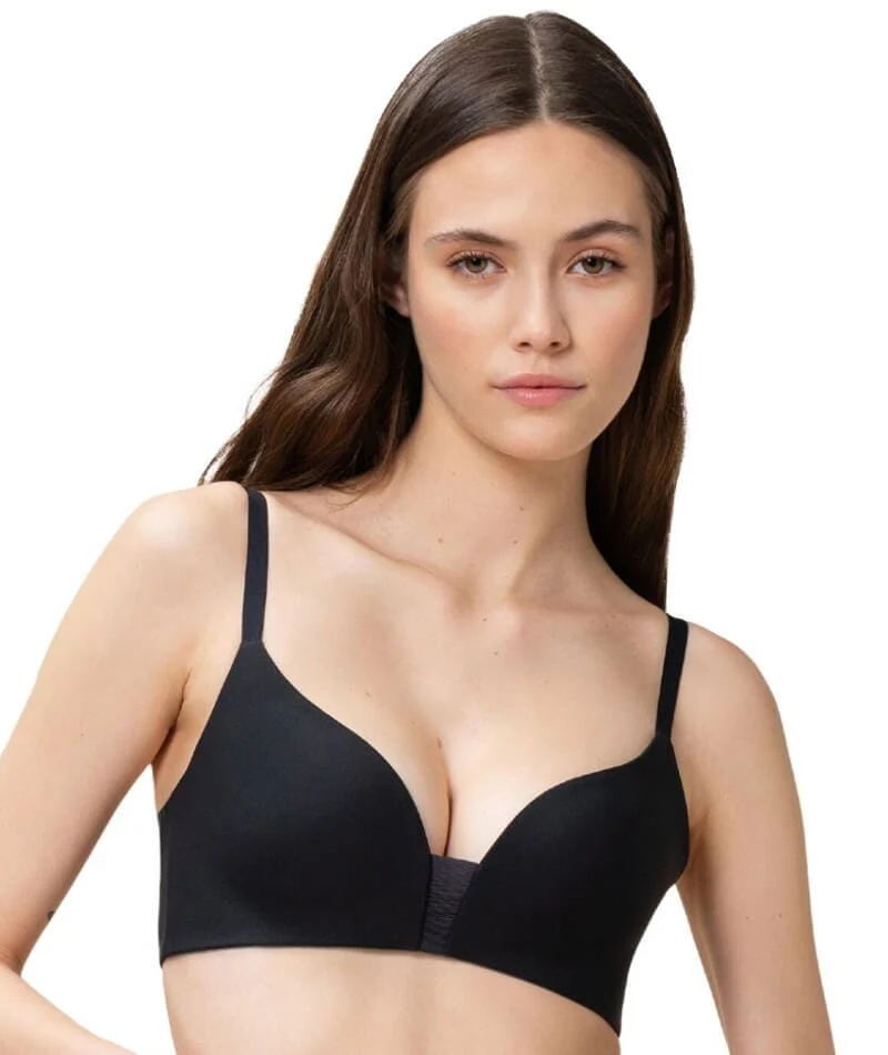 Triumph Flex Smart Padded Wire-free Bra - Black - Image 3