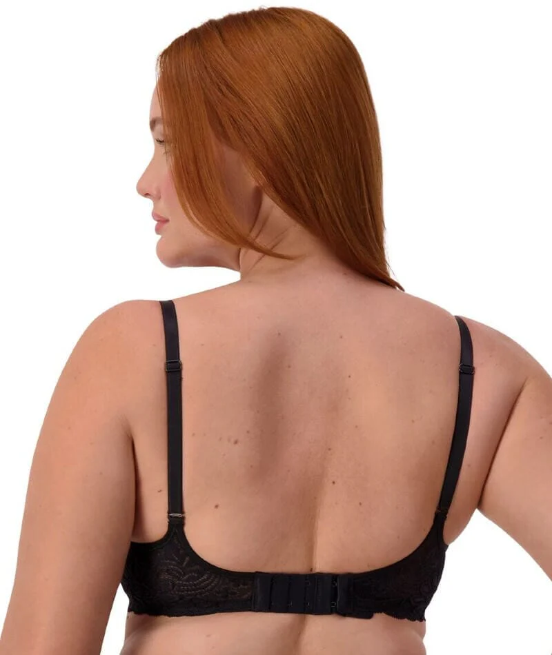 Triumph Gorgeous Mama Lace Wire-free Maternity & Nursing Bra - Black - Image 3