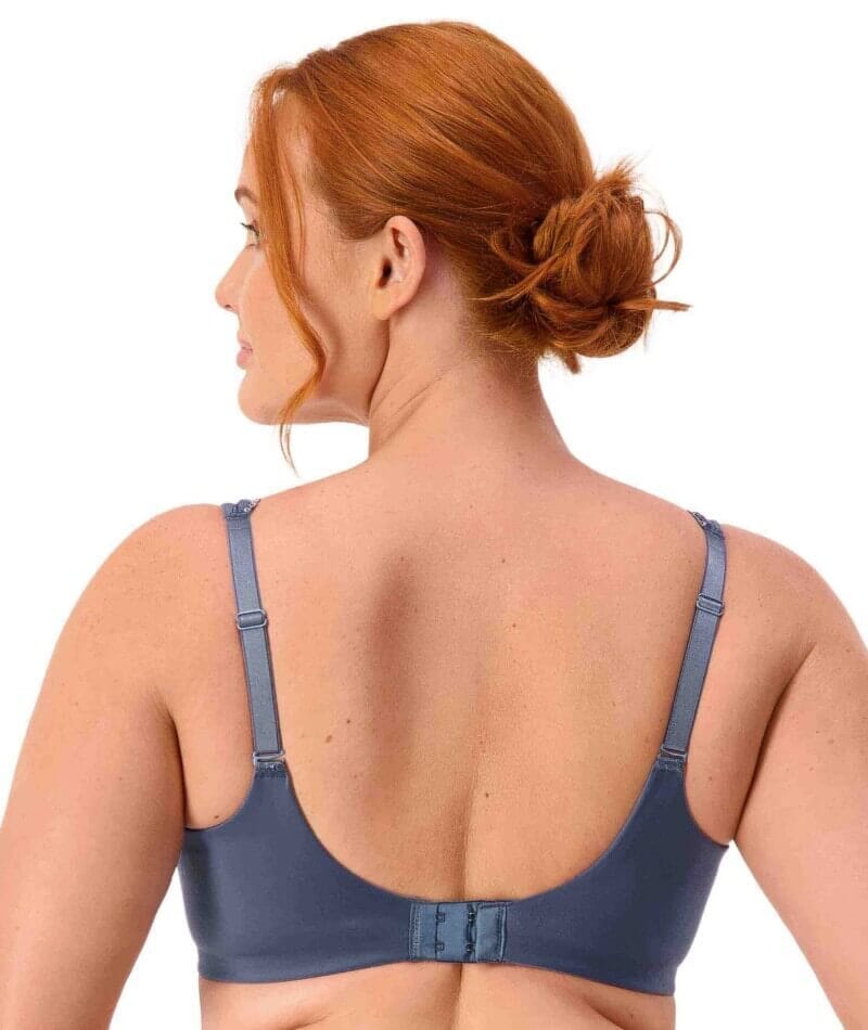 Triumph Gorgeous Silhouette T-Shirt Bra - Cloudy Blue - Image 2