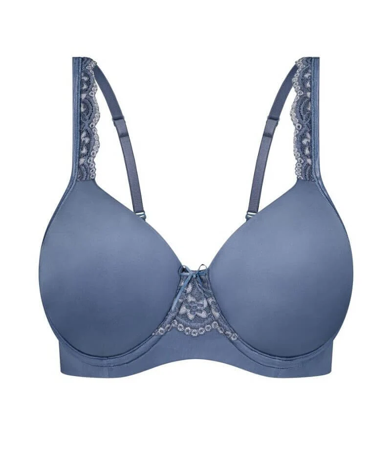 Triumph Gorgeous Silhouette T-Shirt Bra - Cloudy Blue - Image 5