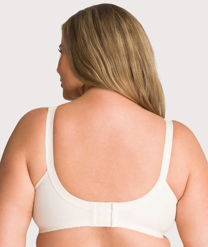 Triumph Kiss of Cotton Wire-free Bra - Fresh Powder - Image 4