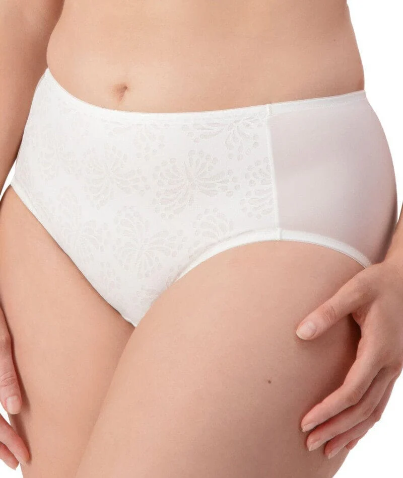 Triumph Lacy Minimiser Maxi Brief - White - Image 3