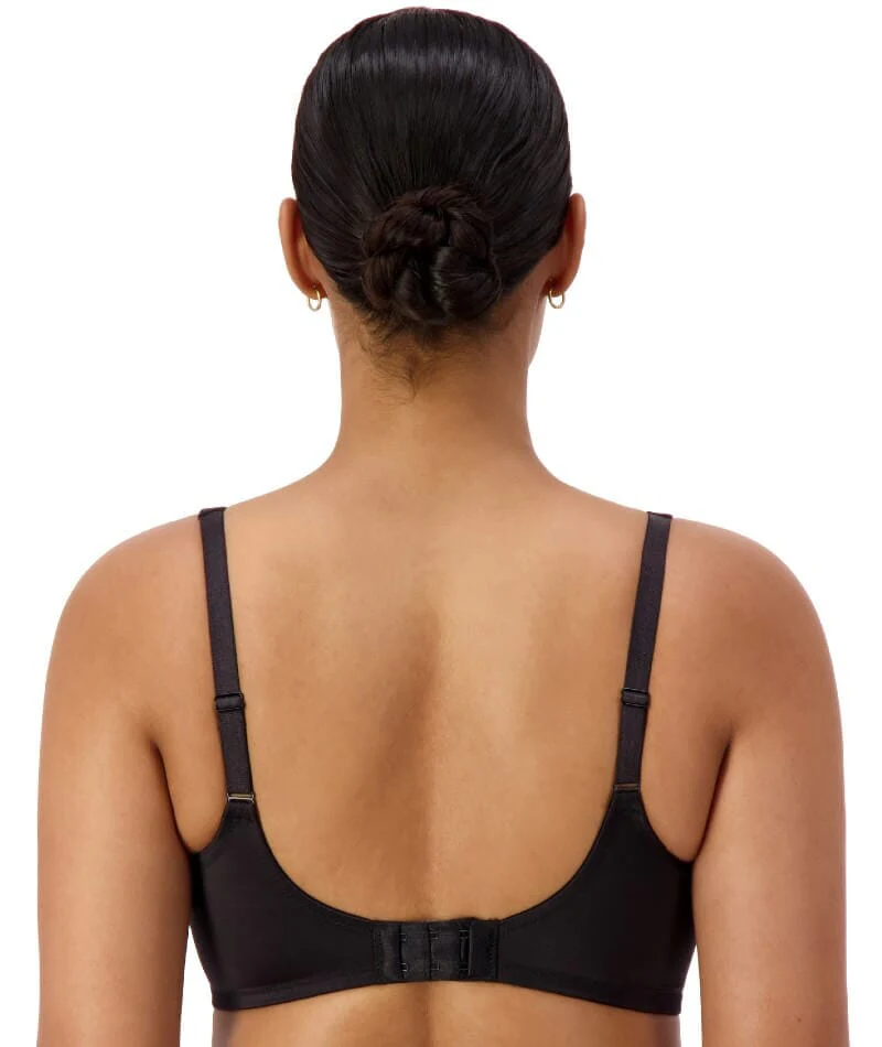 Triumph Lacy Minimiser Wire-free Bra - Black - Image 2