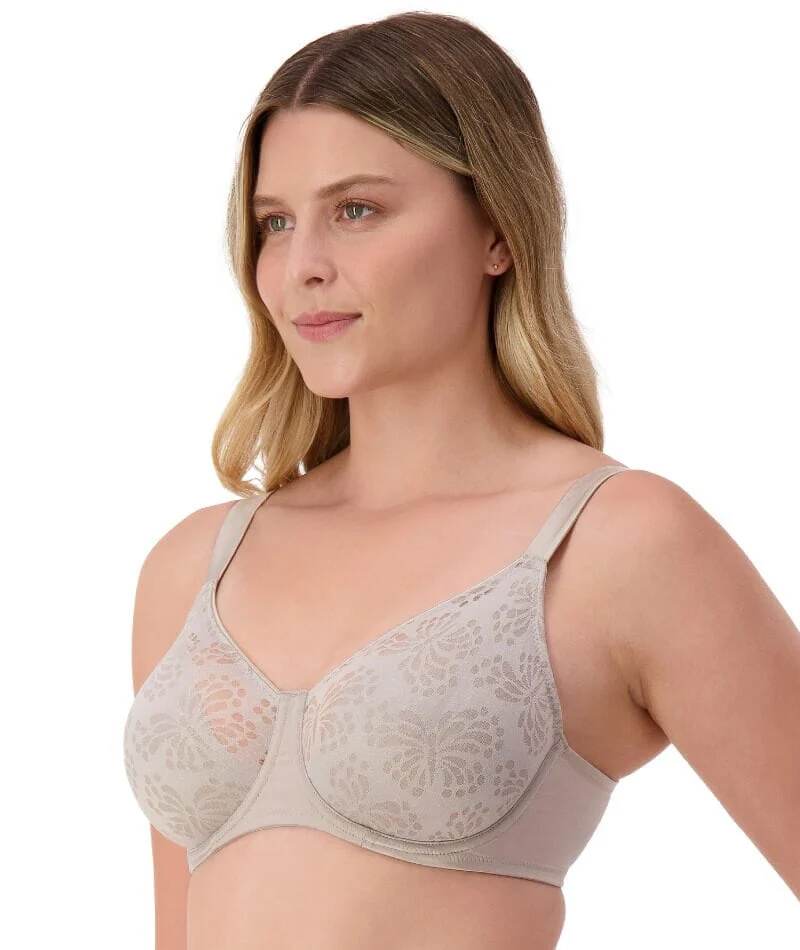 Triumph Lacy Minimizer 2 Pack Bra - Blue Sea/Rhino Grey - Image 6