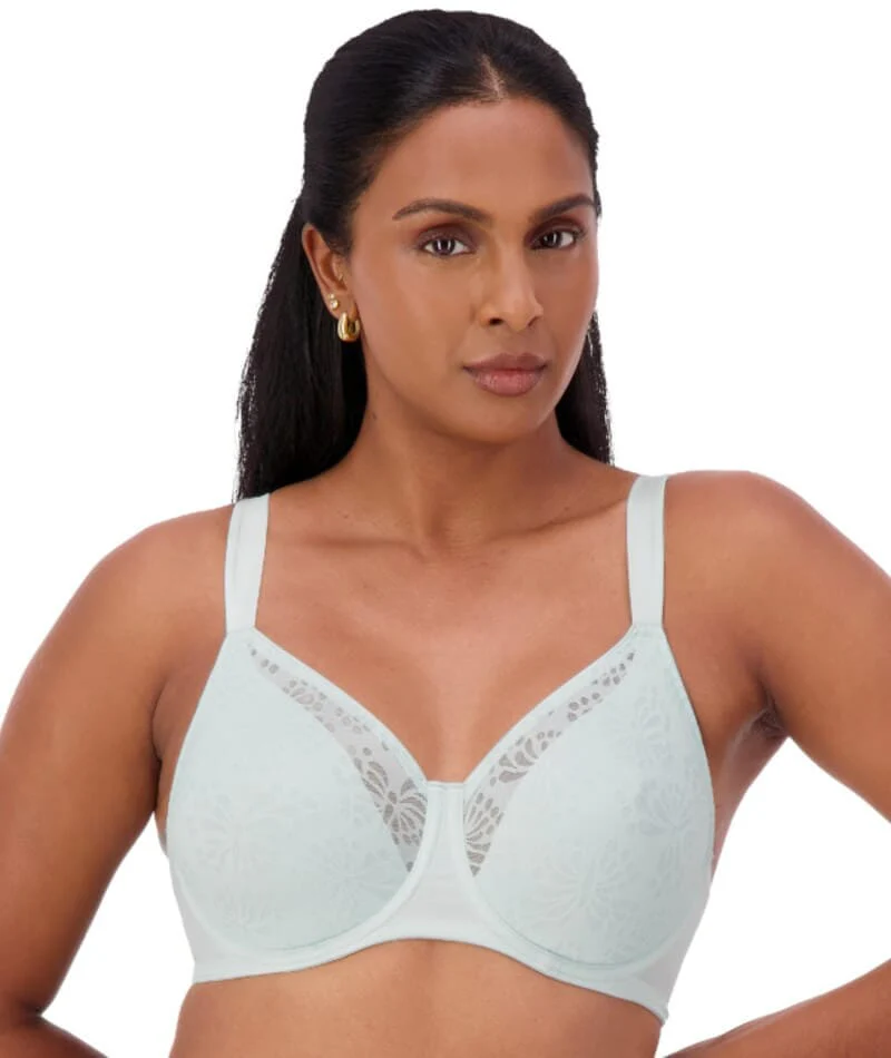 Triumph Lacy Minimizer 2 Pack Bra - Opale/Crocus - Image 3