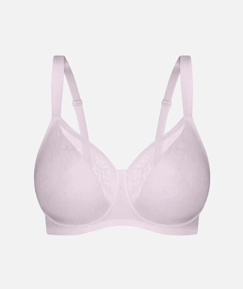 Triumph Lacy Minimizer 2 Pack Bra - Opale/Crocus - Image 9