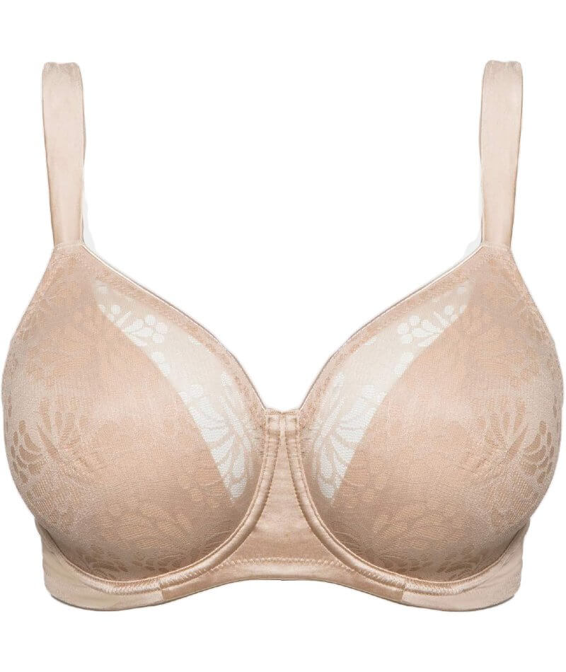 Triumph Lacy Minimizer Bra - New Beige - Image 10