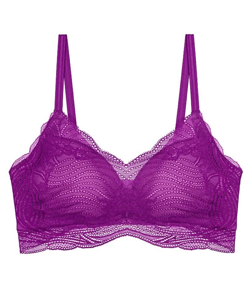 Triumph Lift Smart Padded Wire-free Bra - Purple - Image 4