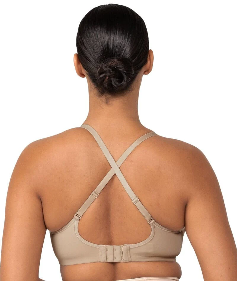 Triumph Mamabel Smooth Wire-free Maternity Bra 2 Pack - Black/Nude - Image 5