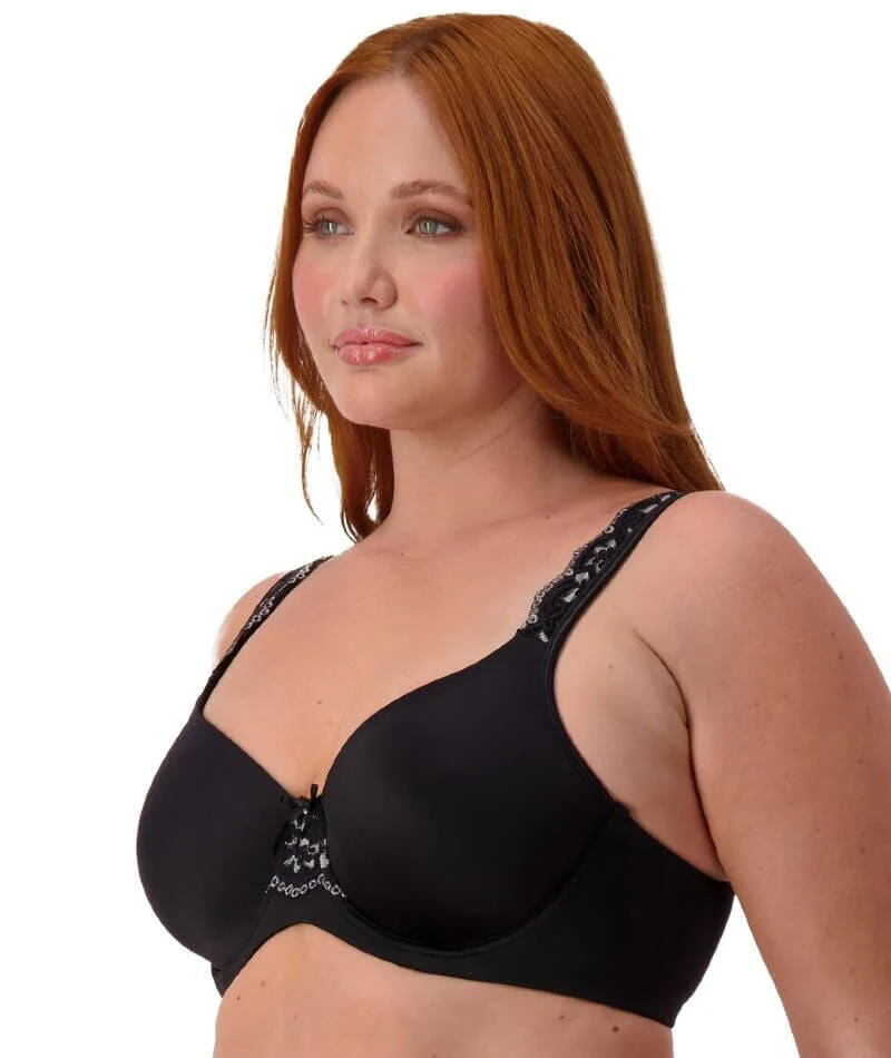 Triumph Gorgeous Silhouette T-Shirt Bra - Black - Image 5