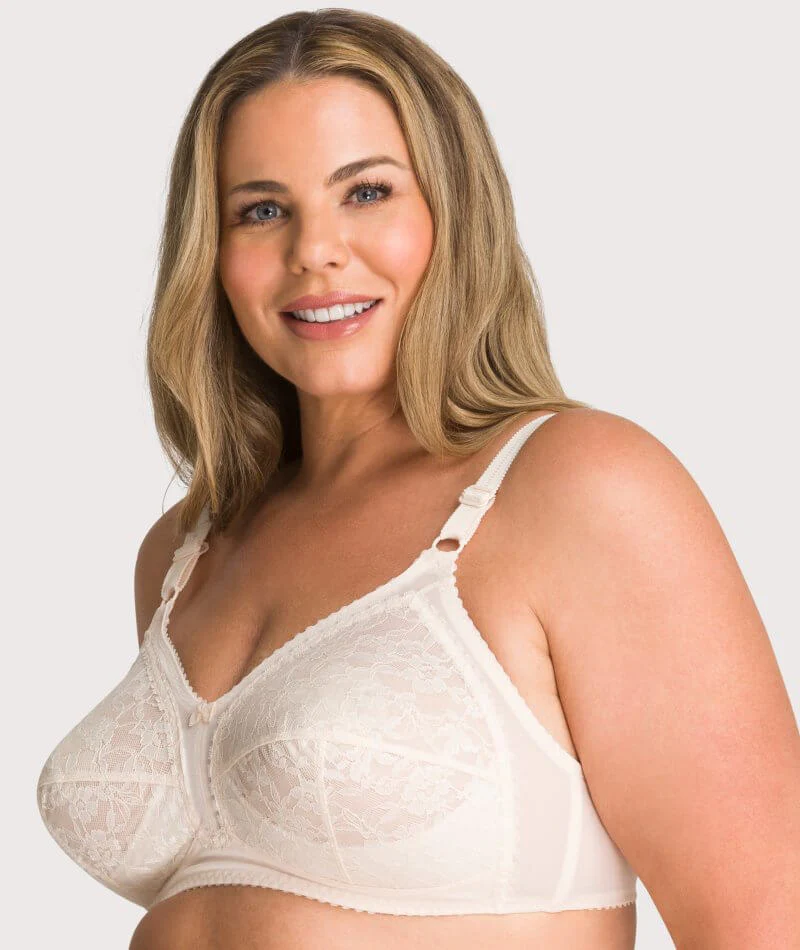 Triumph Poesie Firm Support Wire-free Bra - Fresh Powder - Image 5