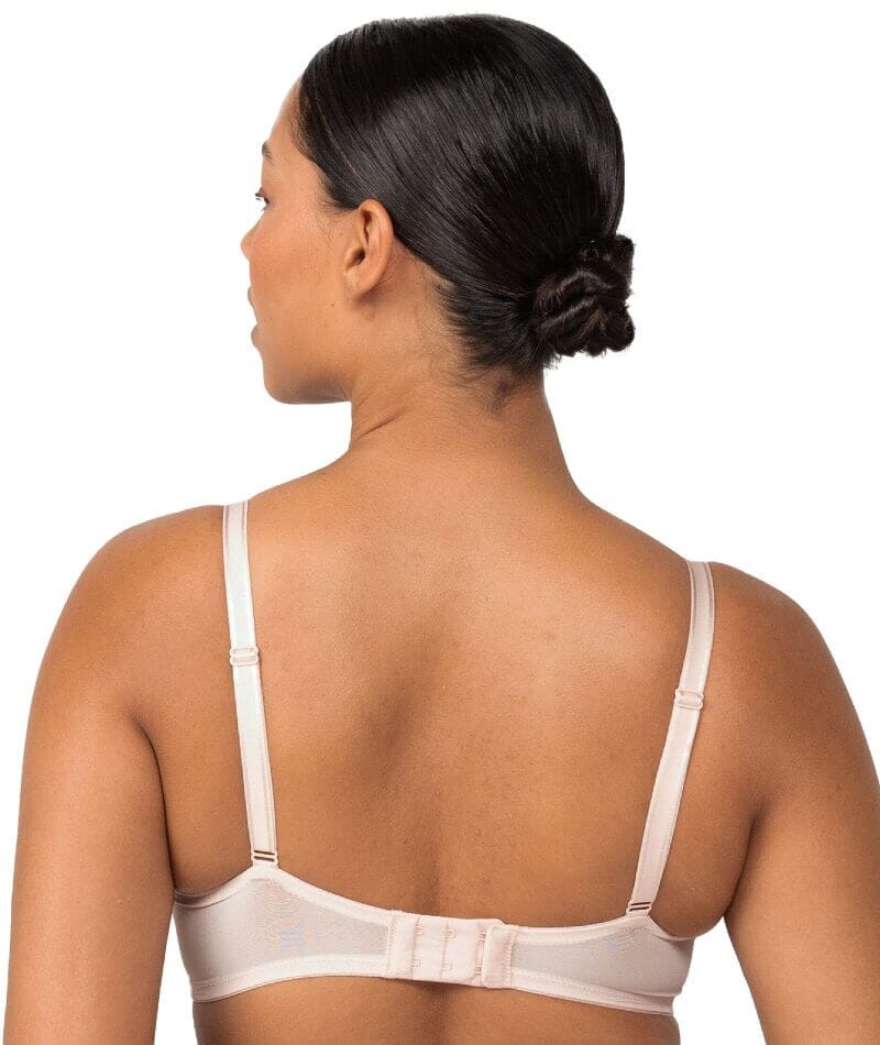 Triumph Sheer Minimizer Bra - Nude Pink - Image 5