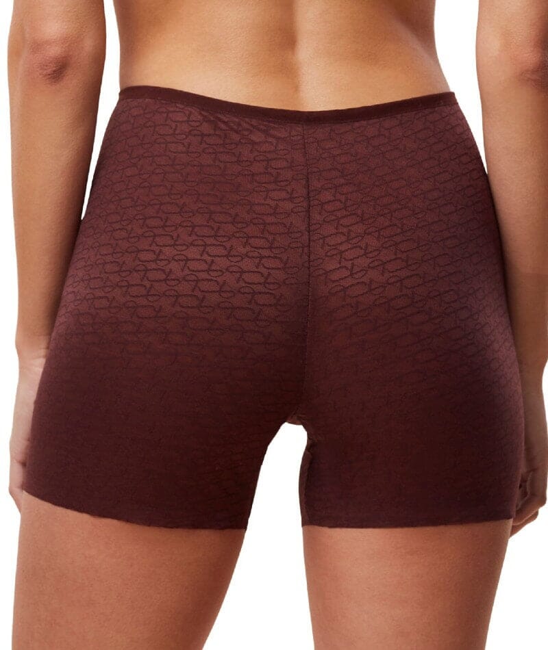 Triumph Signature Sheer Shapewear Short - Decadent Chocolate - Image 2