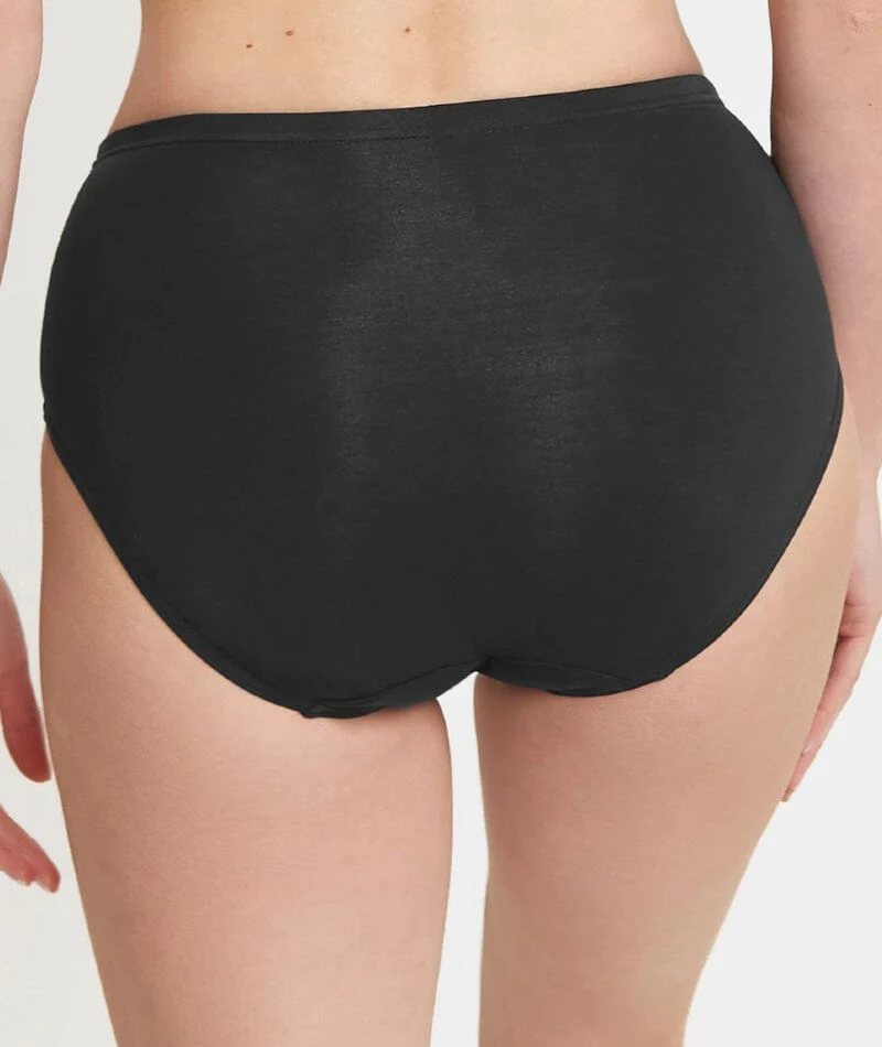 Sloggi Hikini 2 Pack Brief - Black - Image 3
