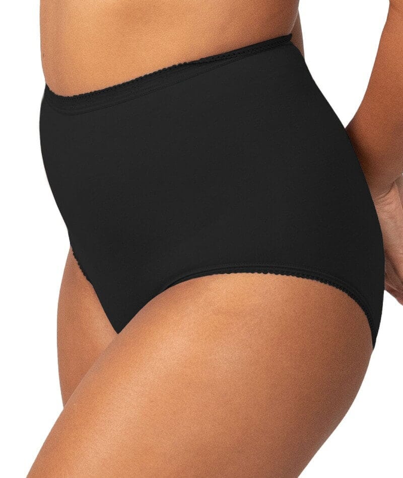 Sloggi Maxi Brief 2 Pack - Black - Image 5