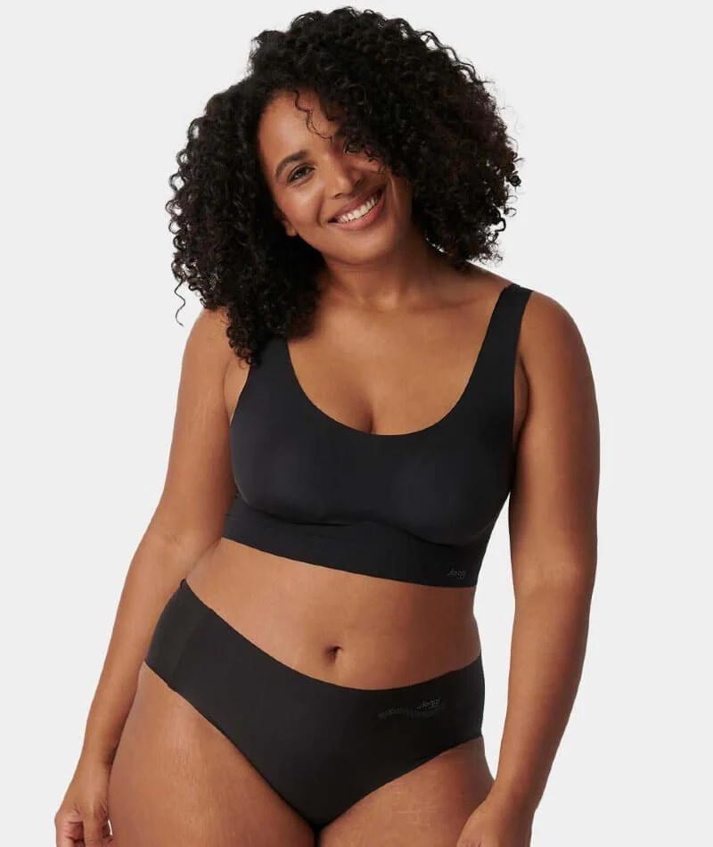 Sloggi ZERO Feel Wire-free Top - Black - Image 4