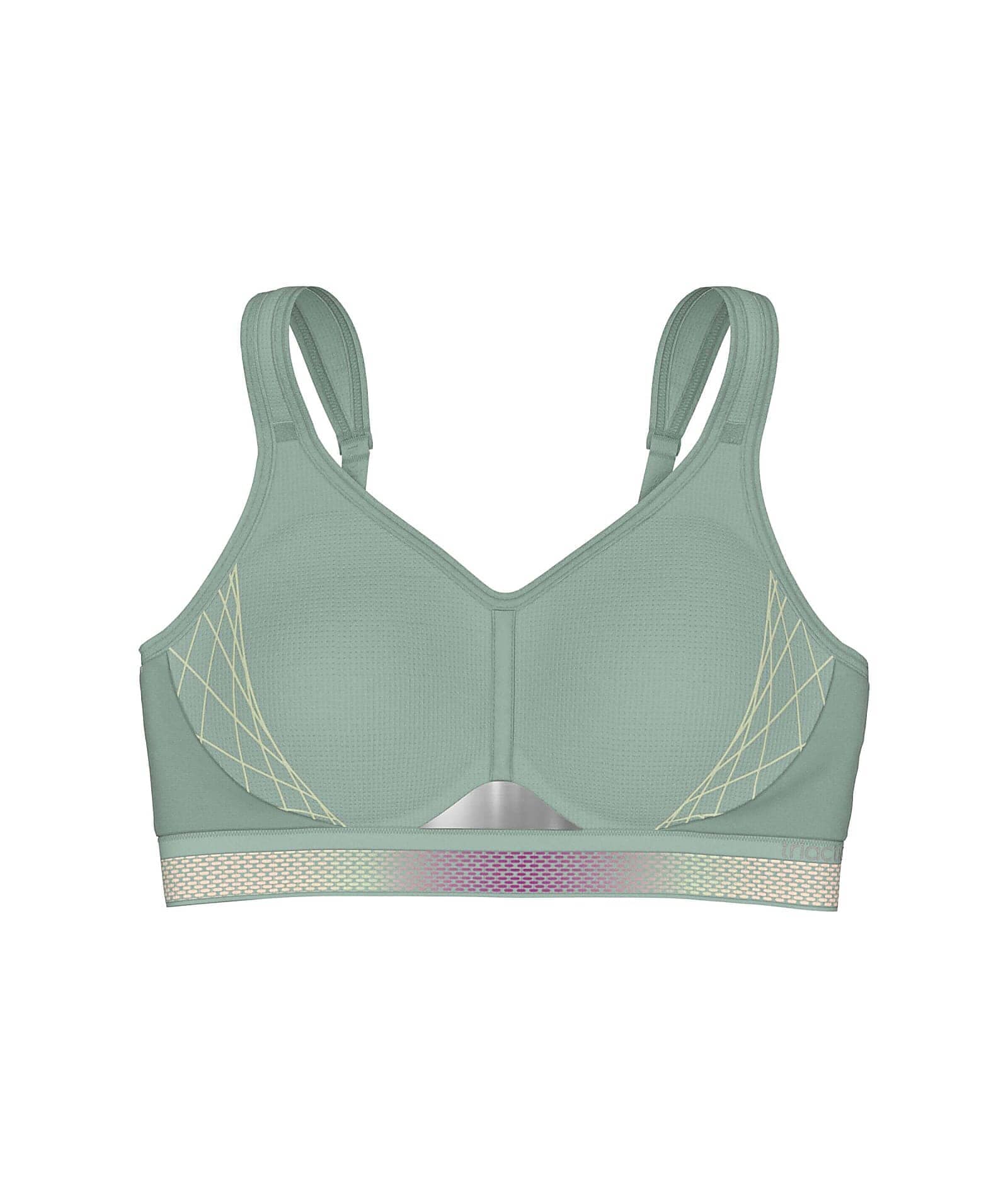 Triumph Triaction Cardio Flow Wire-free Sports Bra - Absinthe - Image 6