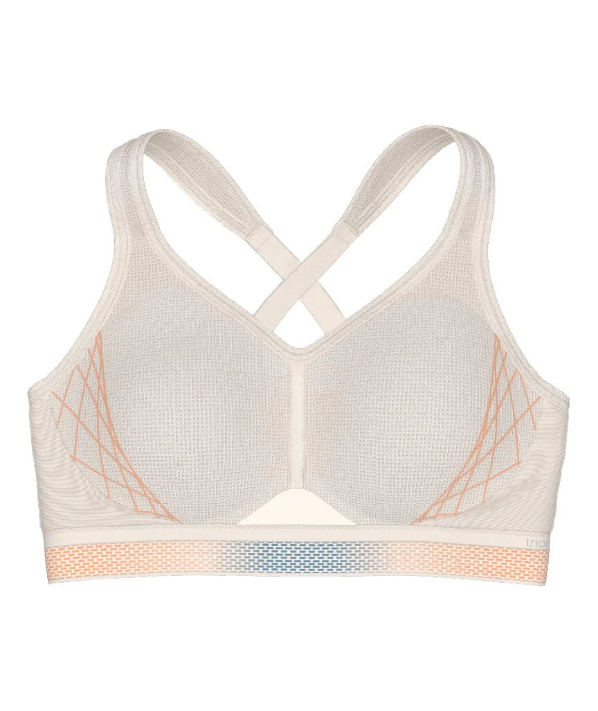 Triumph Triaction Cardio Flow Wire-free Sports Bra - Fresh Powder - Image 6