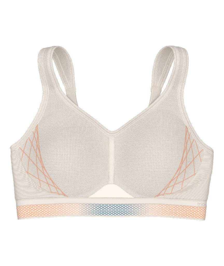 Triumph Triaction Cardio Flow Wire-free Sports Bra - Fresh Powder - Image 7
