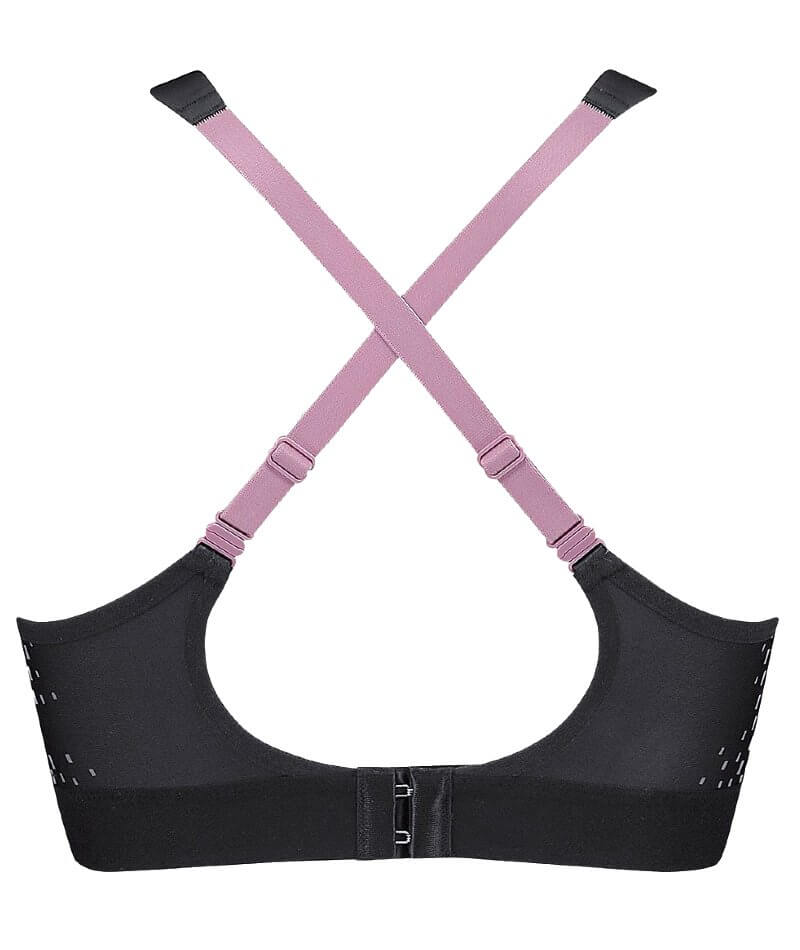 Triumph Triaction Control Lite Minimiser Sports Bra - Black - Image 8