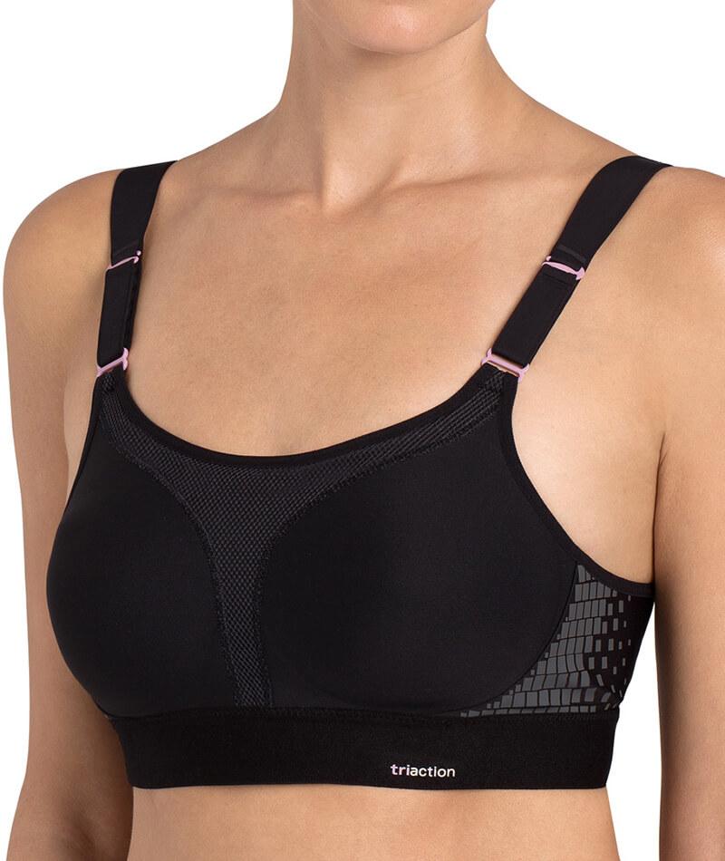 Triumph Triaction Extreme Lite Wire-free Sports Bra - Black - Image 5