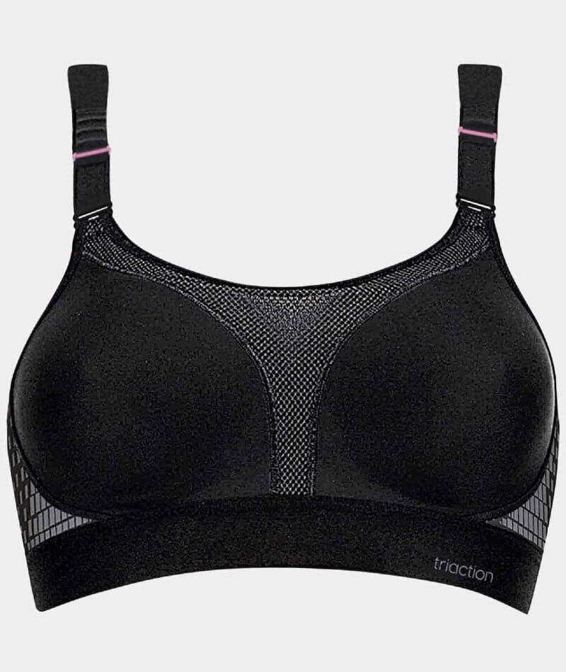 Triumph Triaction Extreme Lite Wire-free Sports Bra - Black - Image 9