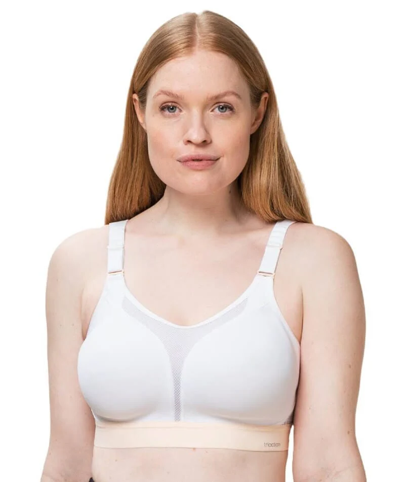 Triumph Triaction Extreme Lite Wire-free Sports Bra - White - Image 2