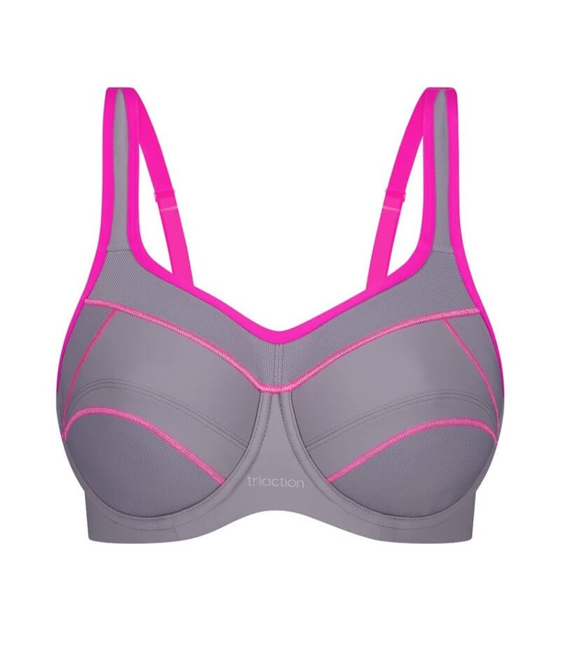 Triumph Triaction Performance Sports Bra - Quicksilver - Image 10