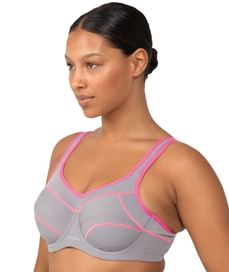 Triumph Triaction Performance Sports Bra - Quicksilver - Image 6