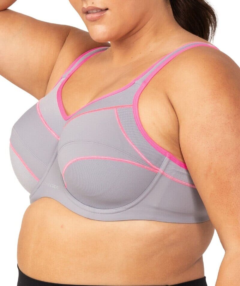 Triumph Triaction Performance Sports Bra - Quicksilver - Image 7