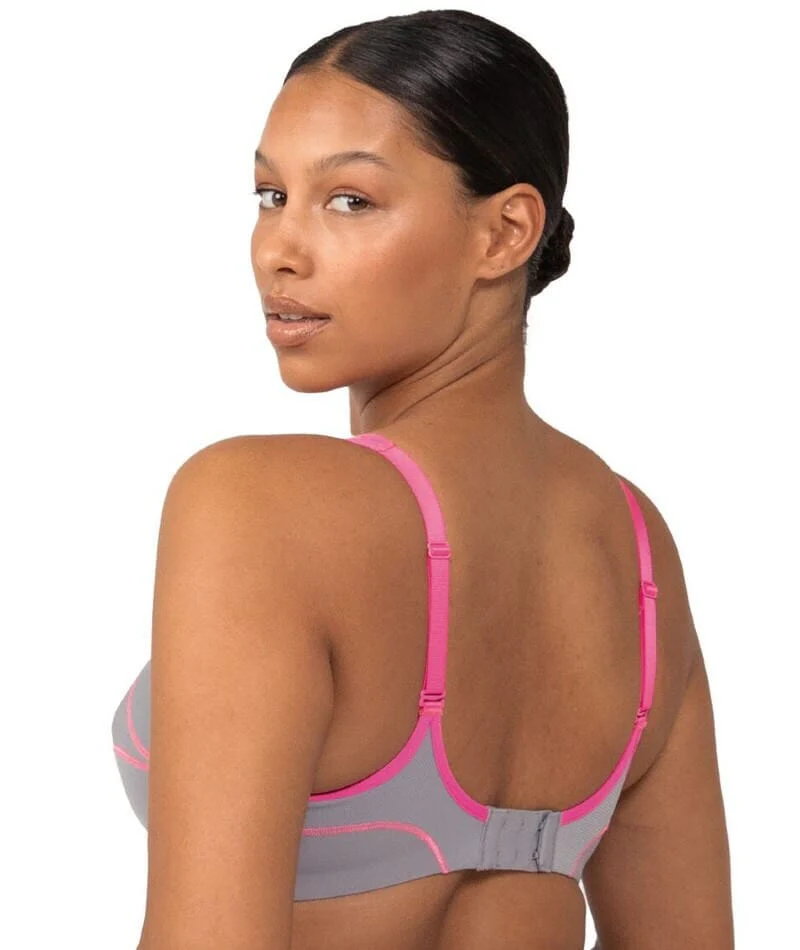 Triumph Triaction Performance Sports Bra - Quicksilver - Image 9