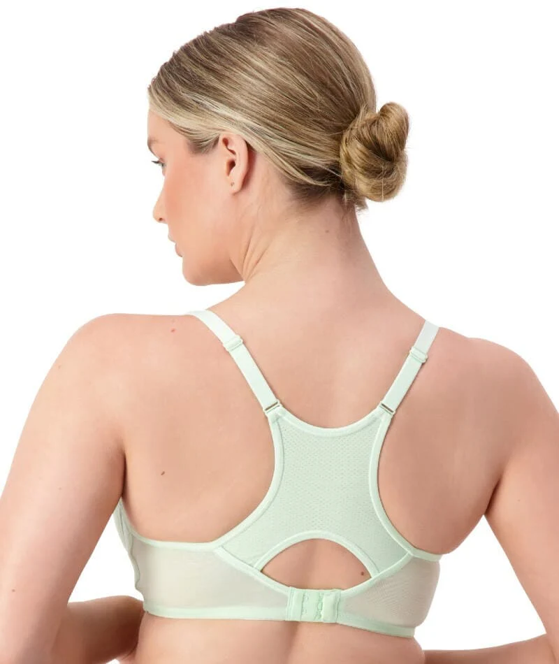 Triumph Triaction Racerback Sports Bra - Mint Frappe - Image 2