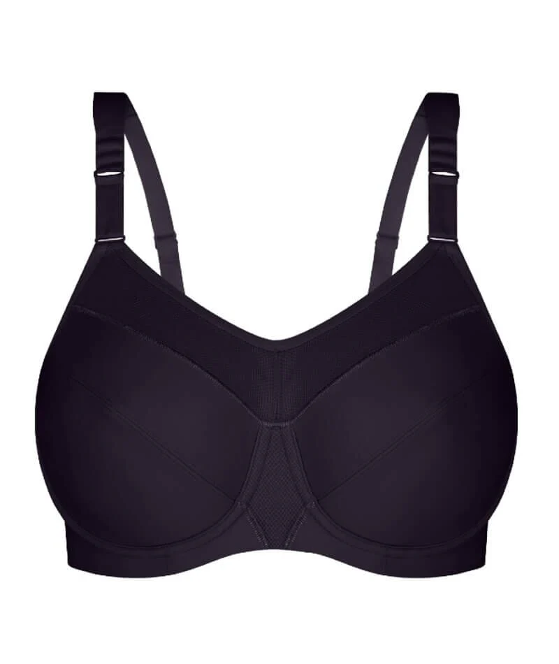 Triumph Triaction Ultra Underwired Sports Bra - Blueberry - Image 5