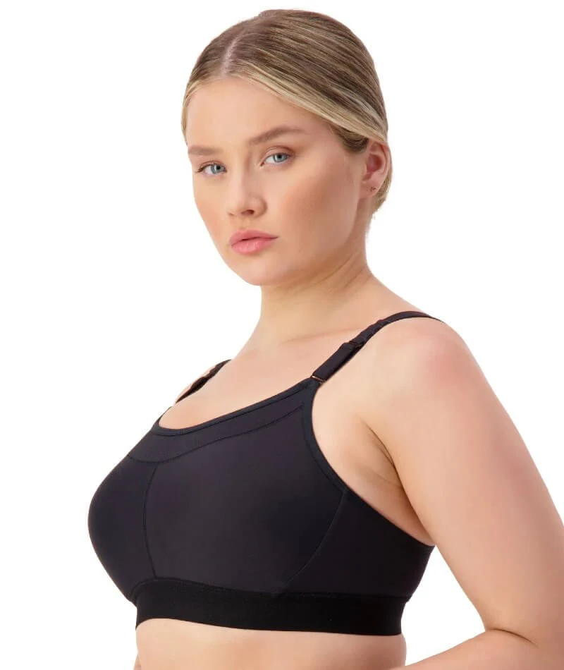 Triumph Triaction Ultra Wire-free Sports Bra - Black - Image 4