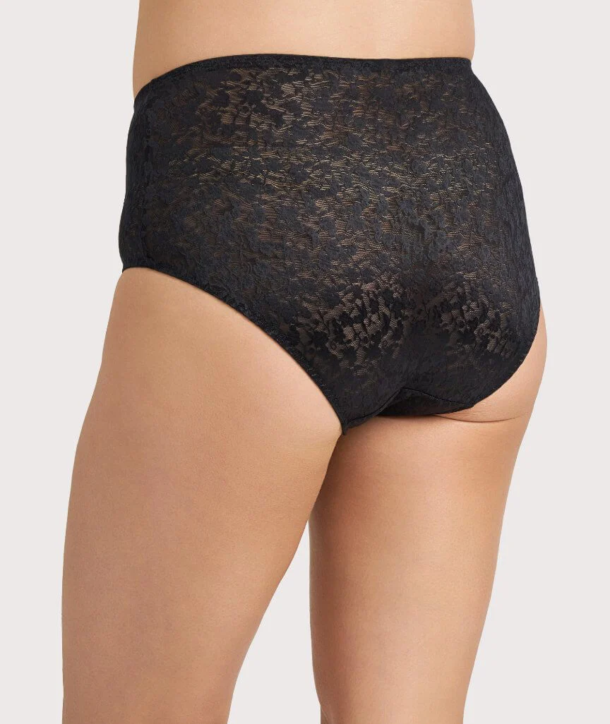 Underbliss Lace Full Brief - Black - Image 2