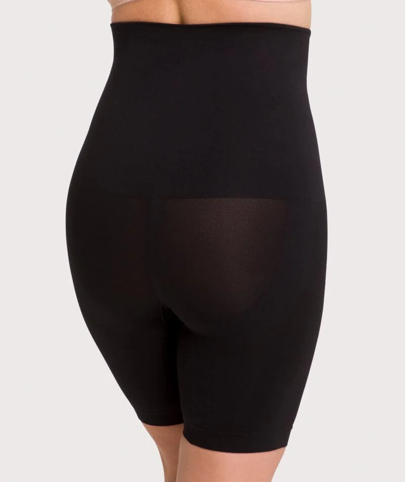 Underbliss Seamless Smoothing High Waist Thigh Short - Black - Image 2