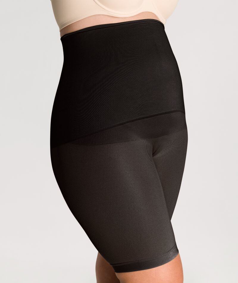 Underbliss Seamless Smoothing High Waist Thigh Short - Black - Image 4