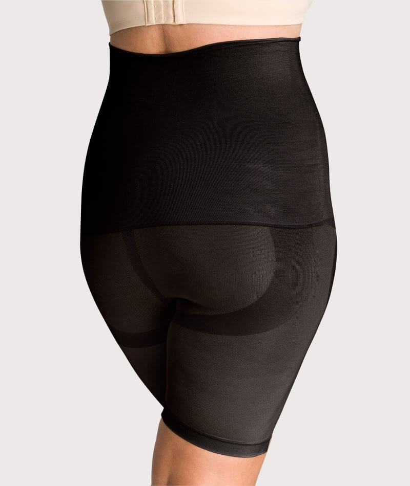 Underbliss Seamless Smoothing High Waist Thigh Short - Black - Image 5