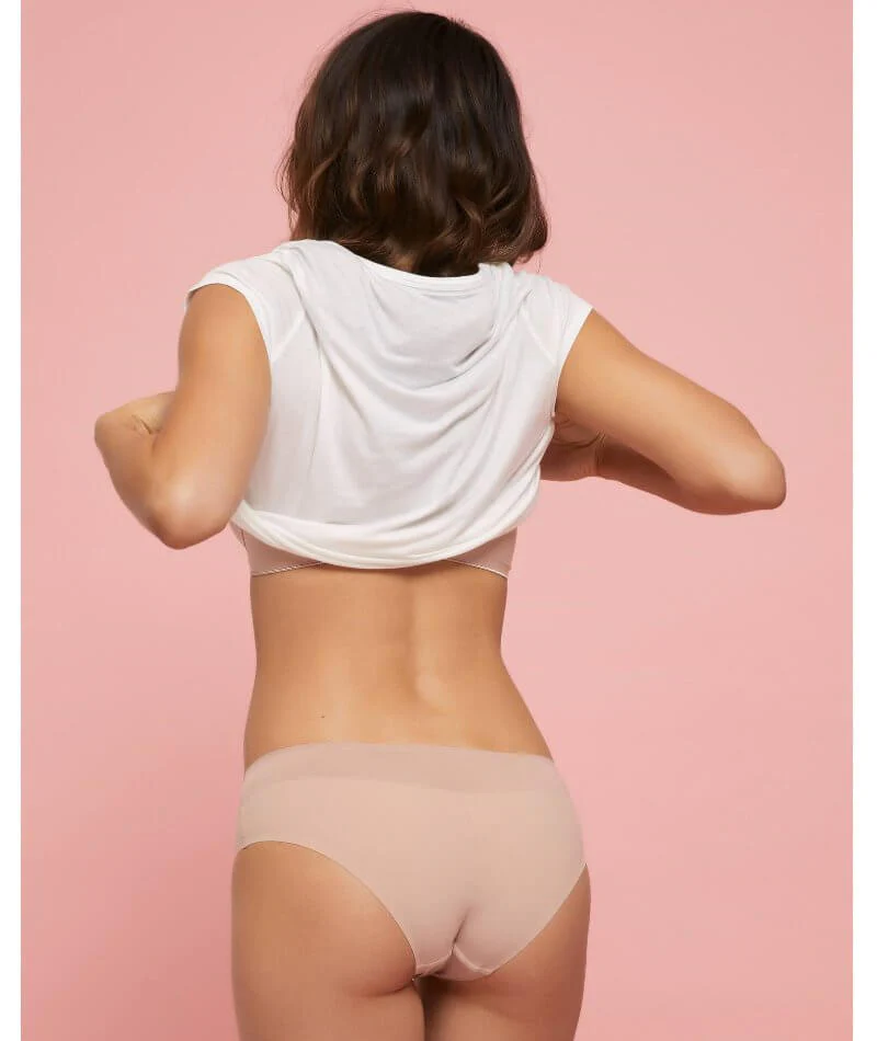 Underline by Finelines Dual Brief - Woodrose - Image 10