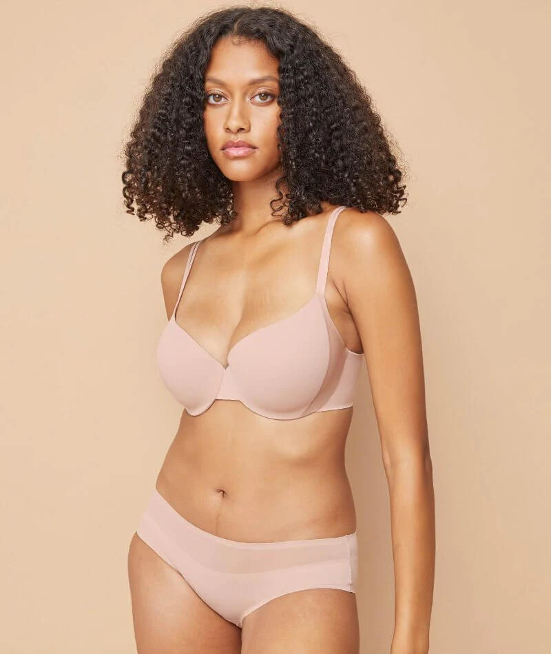 Underline by Finelines Dual Brief - Woodrose - Image 7