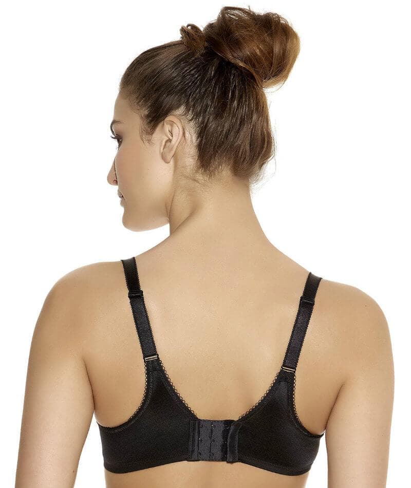 Wacoal Basic Beauty Full Figure Underwired Bra - Black - Image 2