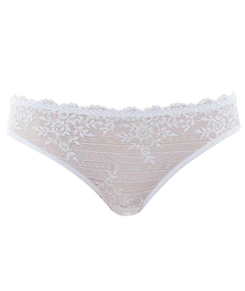 Wacoal Embrace Lace Bikini Brief - Delicious White - Image 6
