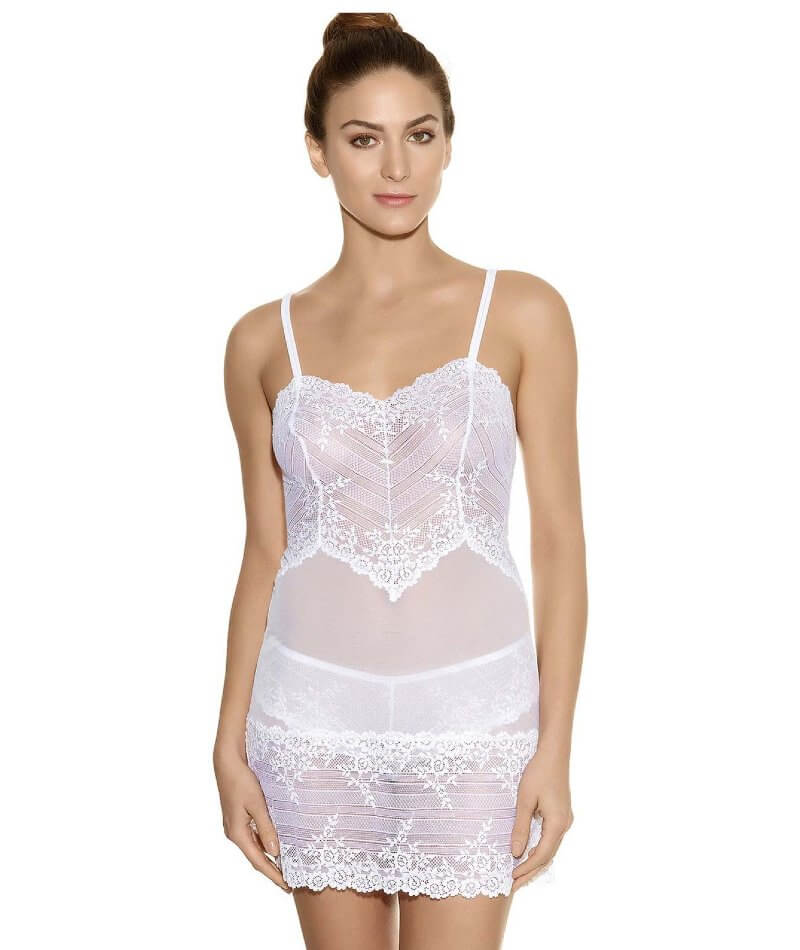 Wacoal Embrace Lace Chemise - Delicious White