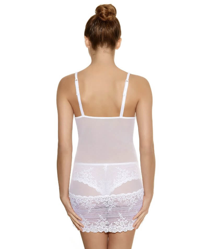 Wacoal Embrace Lace Chemise - Delicious White - Image 2