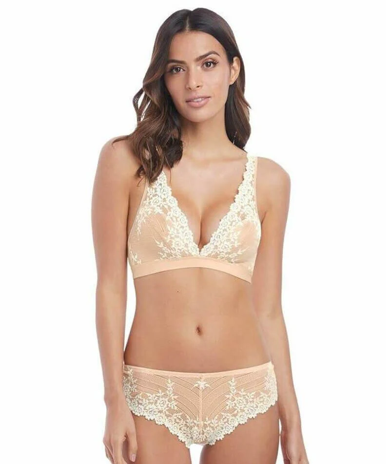 Wacoal Embrace Lace Tanga - Naturally Nude / Ivory - Image 3
