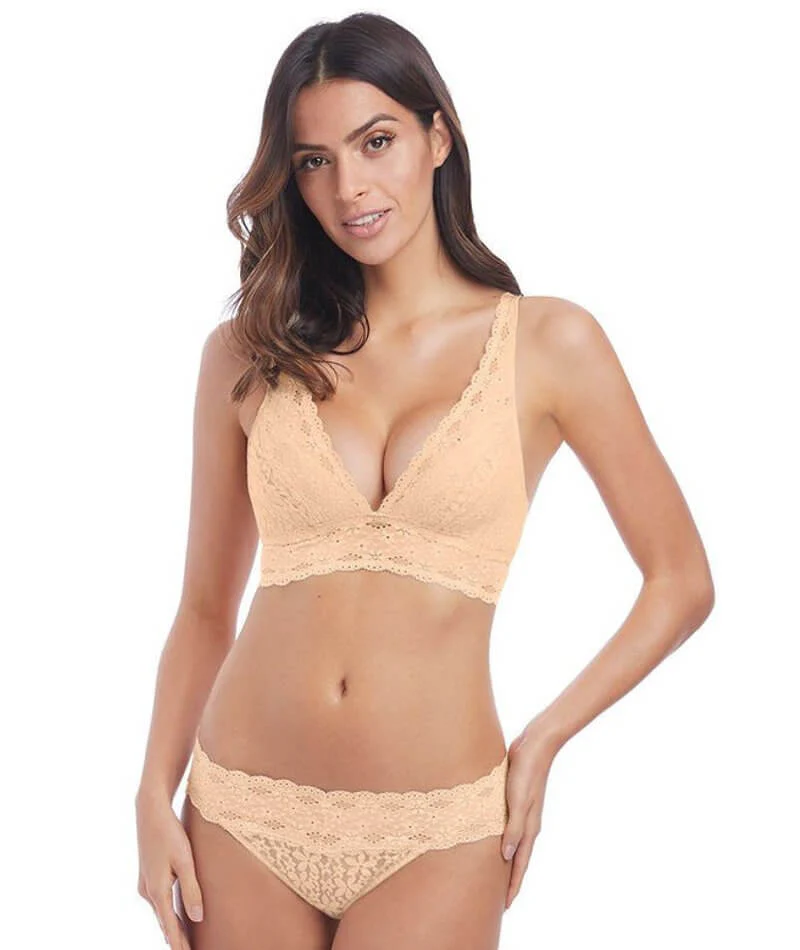 Wacoal Halo Lace Soft Cup Wire-free Bra - Nude - Image 2