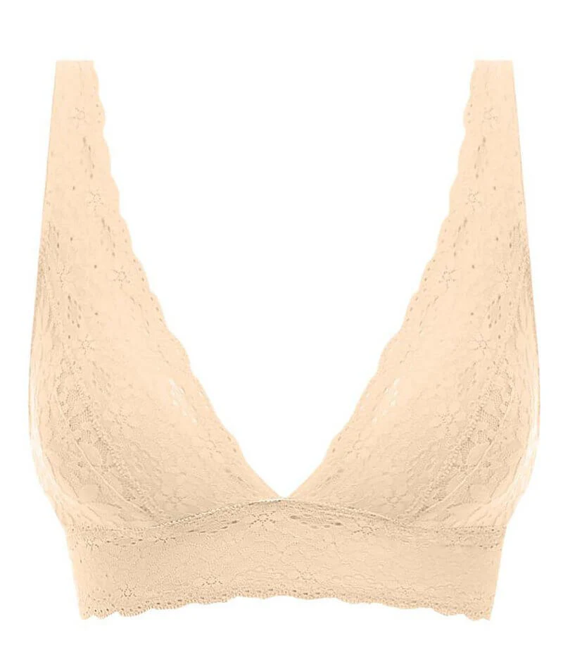 Wacoal Halo Lace Soft Cup Wire-free Bra - Nude - Image 7