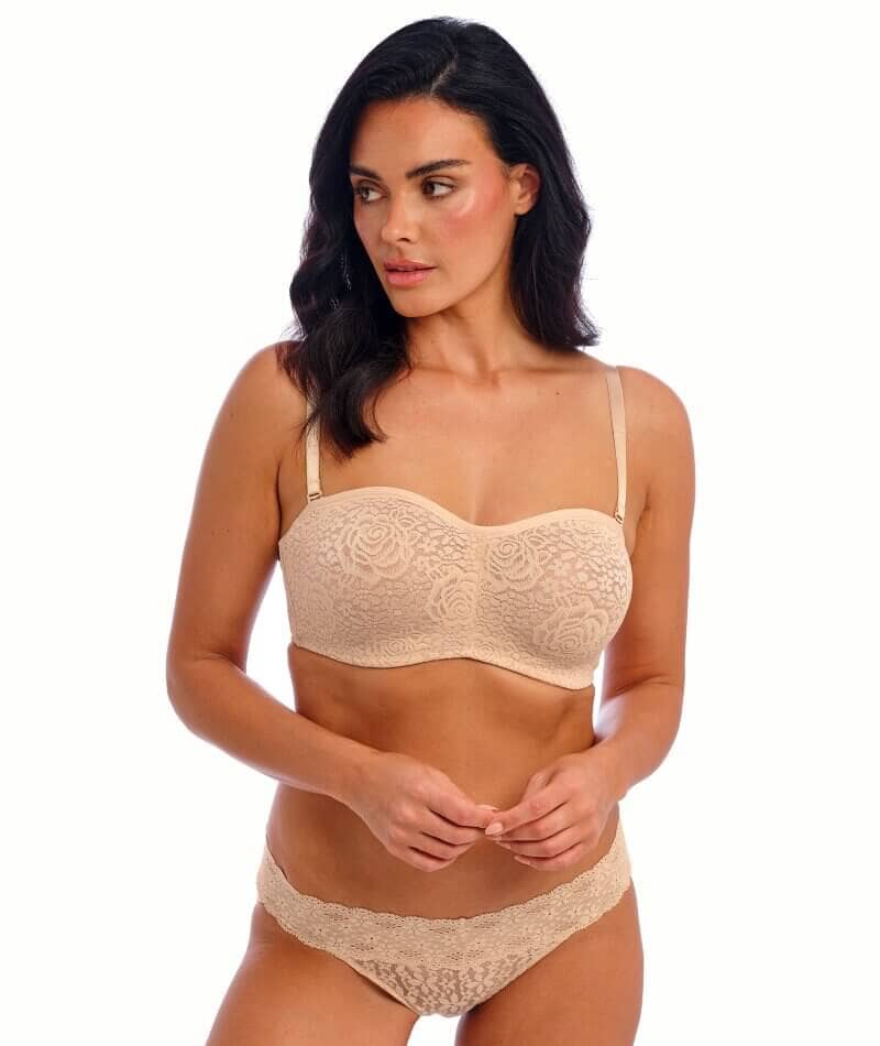 Wacoal Halo Lace Strapless Bra - Nude - Image 12